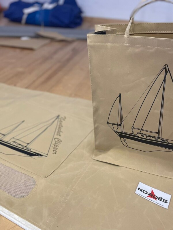 Bolsas personalizadas en tejido acrílico calidad náutica